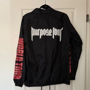Justin Bieber Purpose Tour Black Jacket